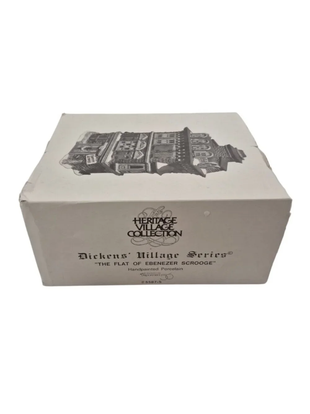 Department 56 Flat Of Ebenezer Scrooge 55875 Heritage Dickens Village 1989